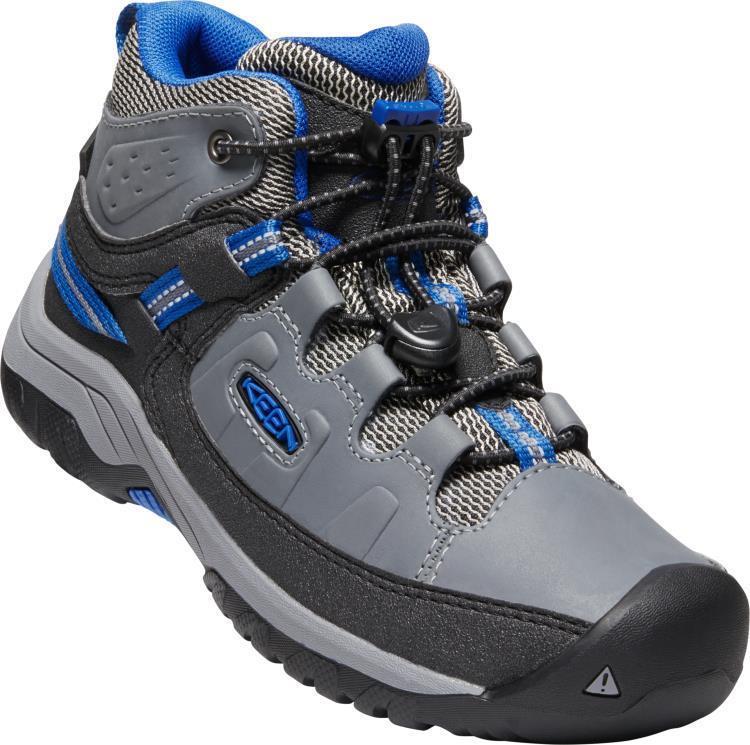 Targhee Mid WP - Youth - Steel Grey / Baleine Blue 1