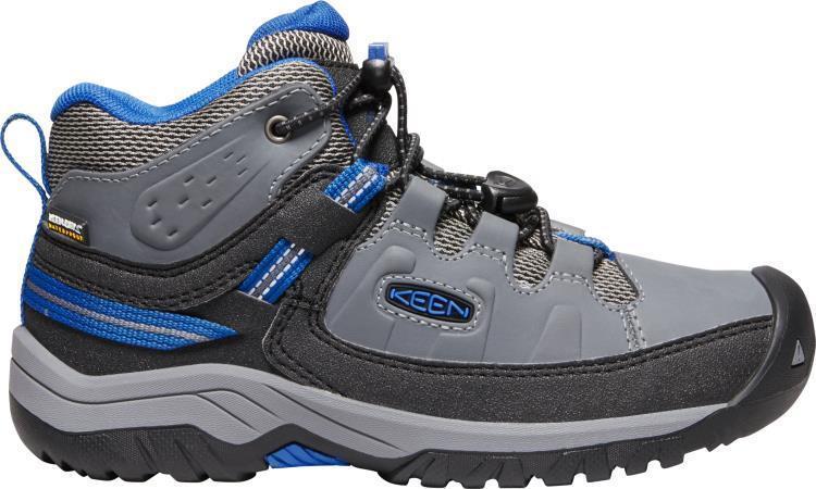 Targhee Mid WP - Youth - Steel Grey / Baleine Blue 2