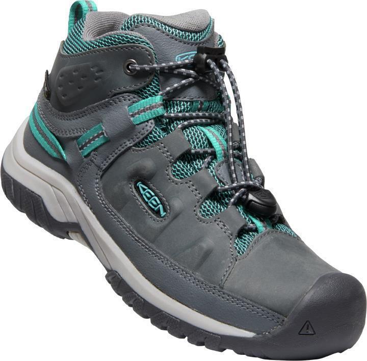 Targhee Mid WP - Youth - Steel Grey / Porcelain 1