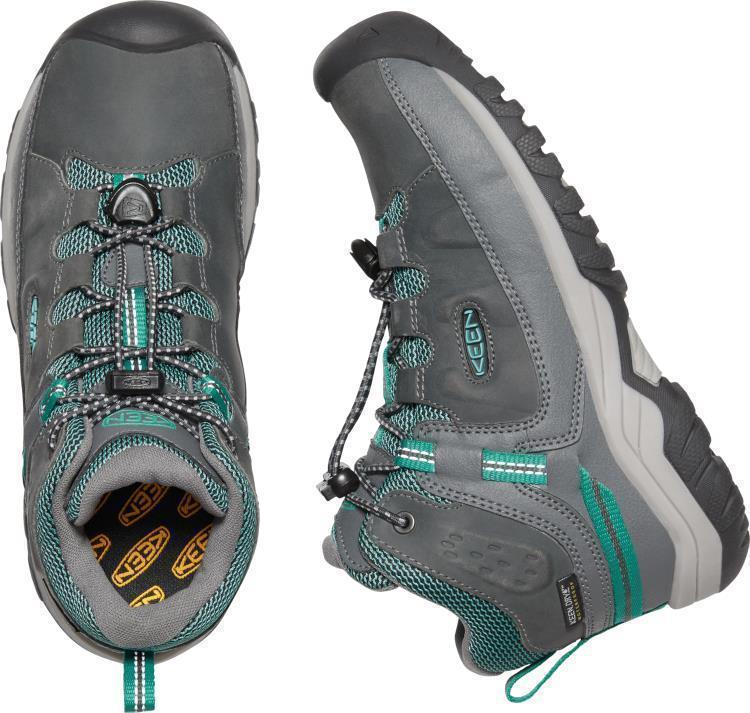 Targhee Mid WP - Youth - Steel Grey / Porcelain 5