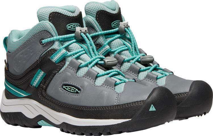 Targhee Mid WP - Youth - Steel Grey / Wasabi 3