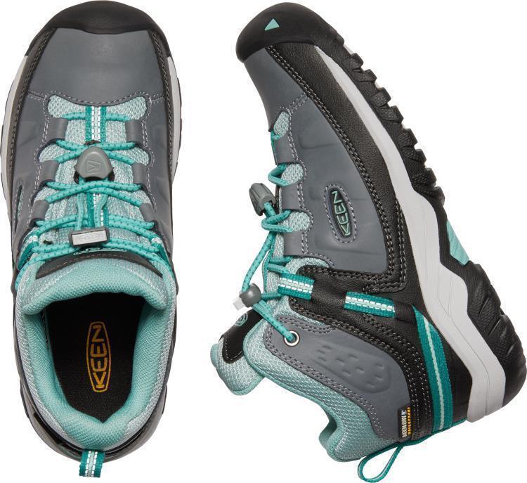 Targhee Mid WP - Youth - Steel Grey / Wasabi 5