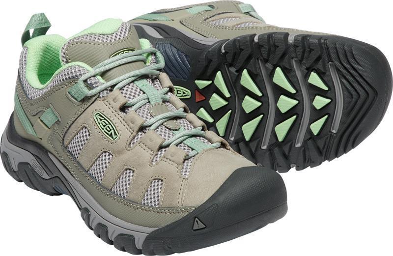 Targhee Vent - Womens - fumo / quiet green 1