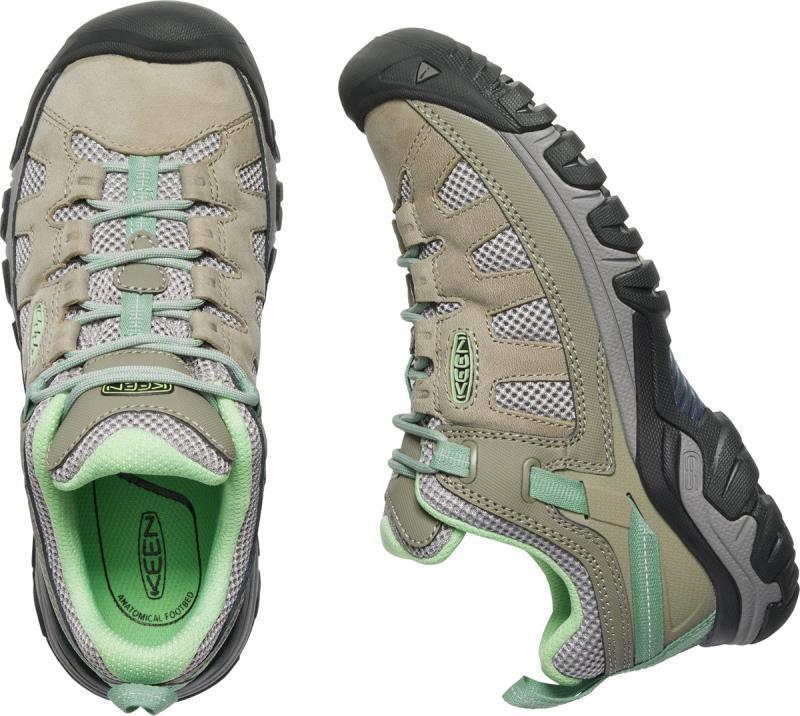 Targhee Vent - Womens - fumo / quiet green 1