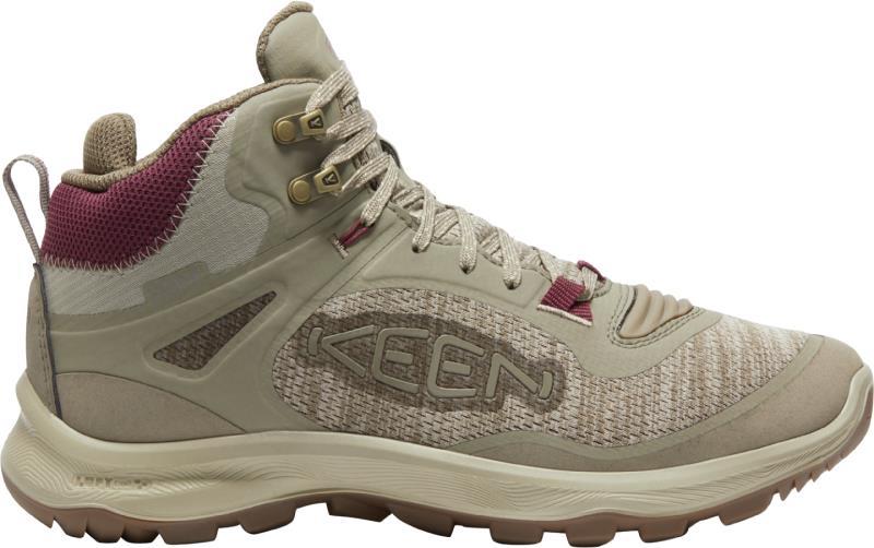 Terradora Flex Mid WP - Womens - Plaza Taupe / Windsor Wine 2