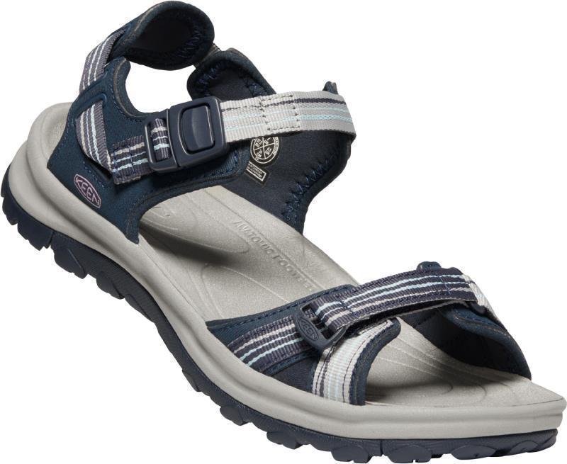 Terradora II Open Toe Sandal - Womens - navy / light blue 1