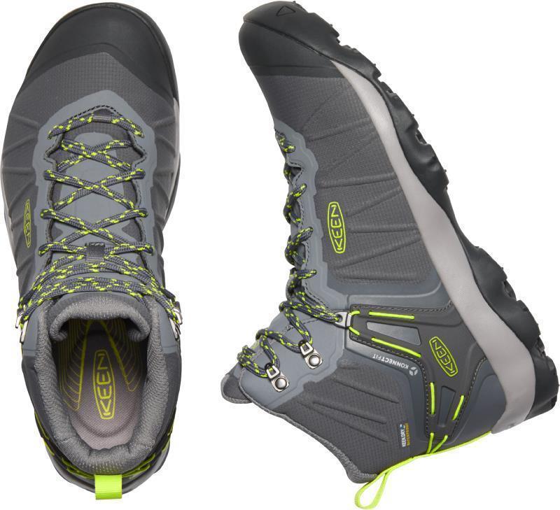 Venture Mid WP - Mens - magnet / chartreuse 1