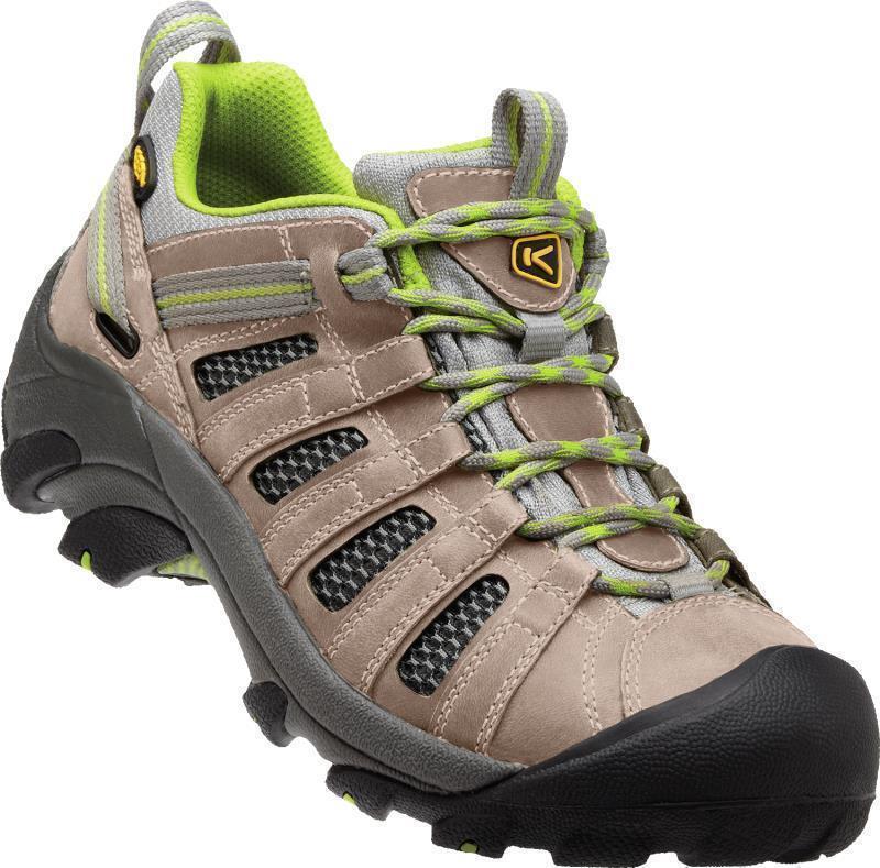 Voyageur - Womens - neutral gray / lime green 1