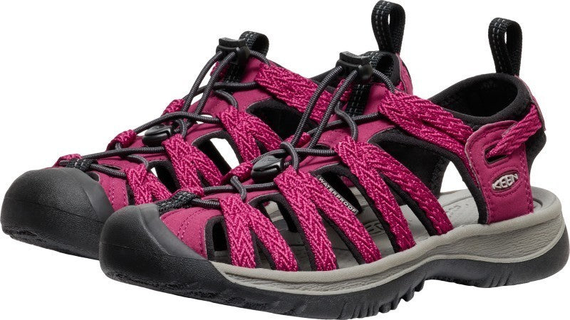 Whisper - Womens - beaujolais / black 1