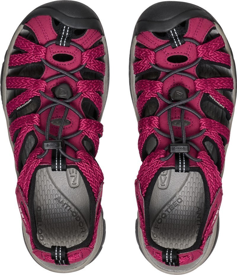 Whisper - Womens - beaujolais / black 1
