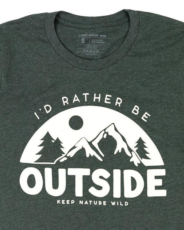 Be Outside Tee - Unisex - forest 1