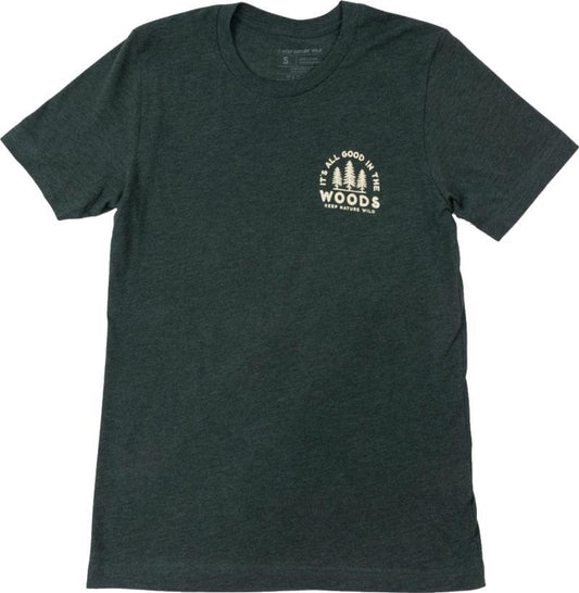 Good in the Woods Tee - Unisex - forest 1
