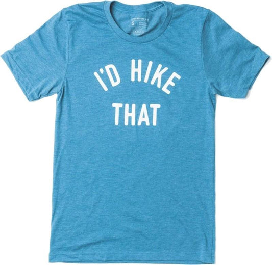 I`d Hike That Tee - Unisex - glacier blue 1