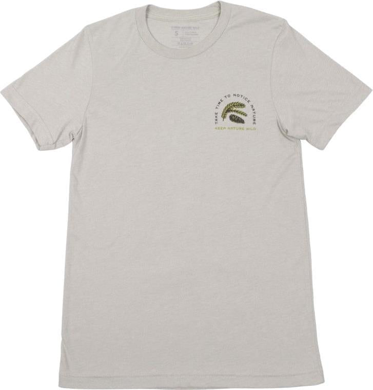 Nature Study Conifers Tree Tee - Unisex - Heather Tan 2
