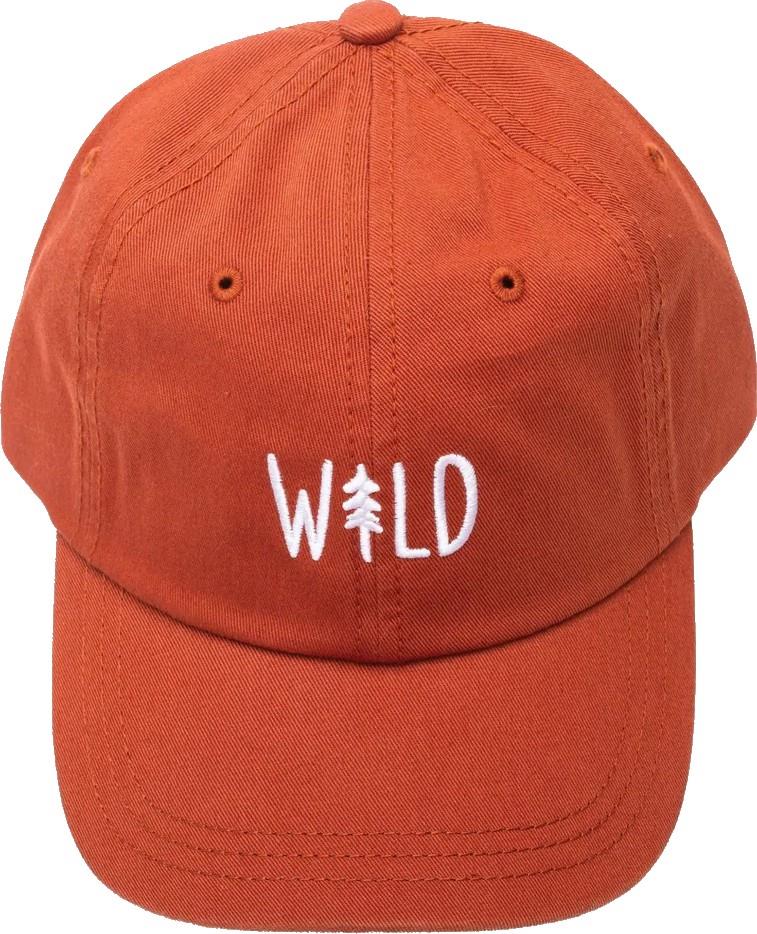 Wild Pine Dad Hat - burnt orange 1