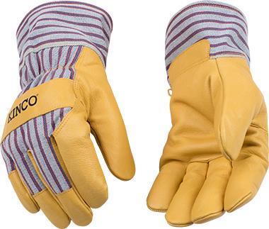 Lined Pigskin Gloves Safety-Wrist - not applicable 1
