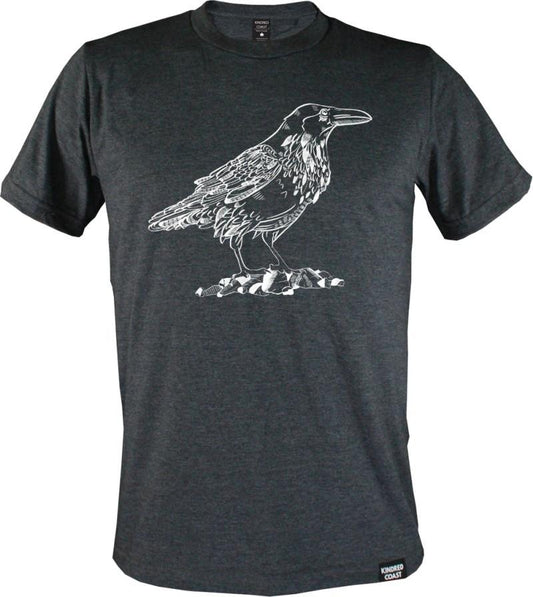 Raven SS - Unisex - heather charcoal 1