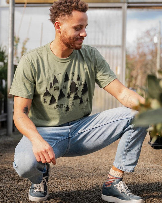 Wander SS - Unisex - heather army 1