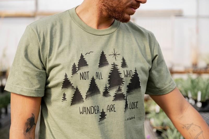 Wander SS - Unisex - heather army 1