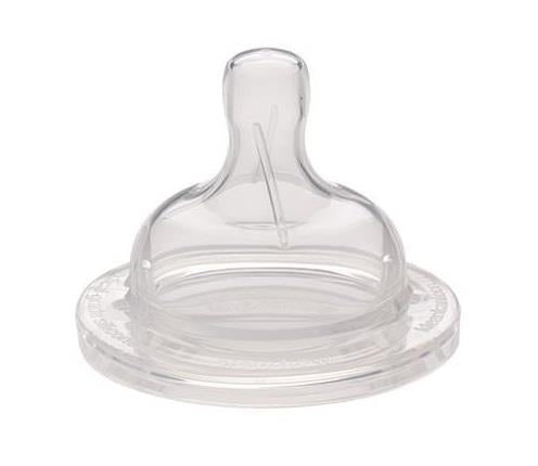 Baby Bottle Silicone Nipple - Fast Flow - clear 1