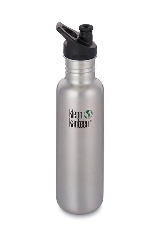 Classic with Sport Cap 3.0 - 800ml / 27oz - Brushed Stainless 1