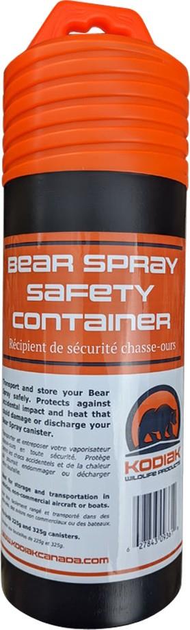 Kodiak Bear Spray Safety Container with Foam - not applicable 1