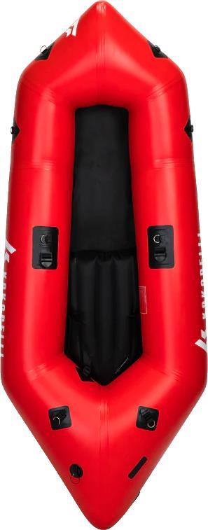 XPD Packraft with T-Zip - Fire Red - fire red 1