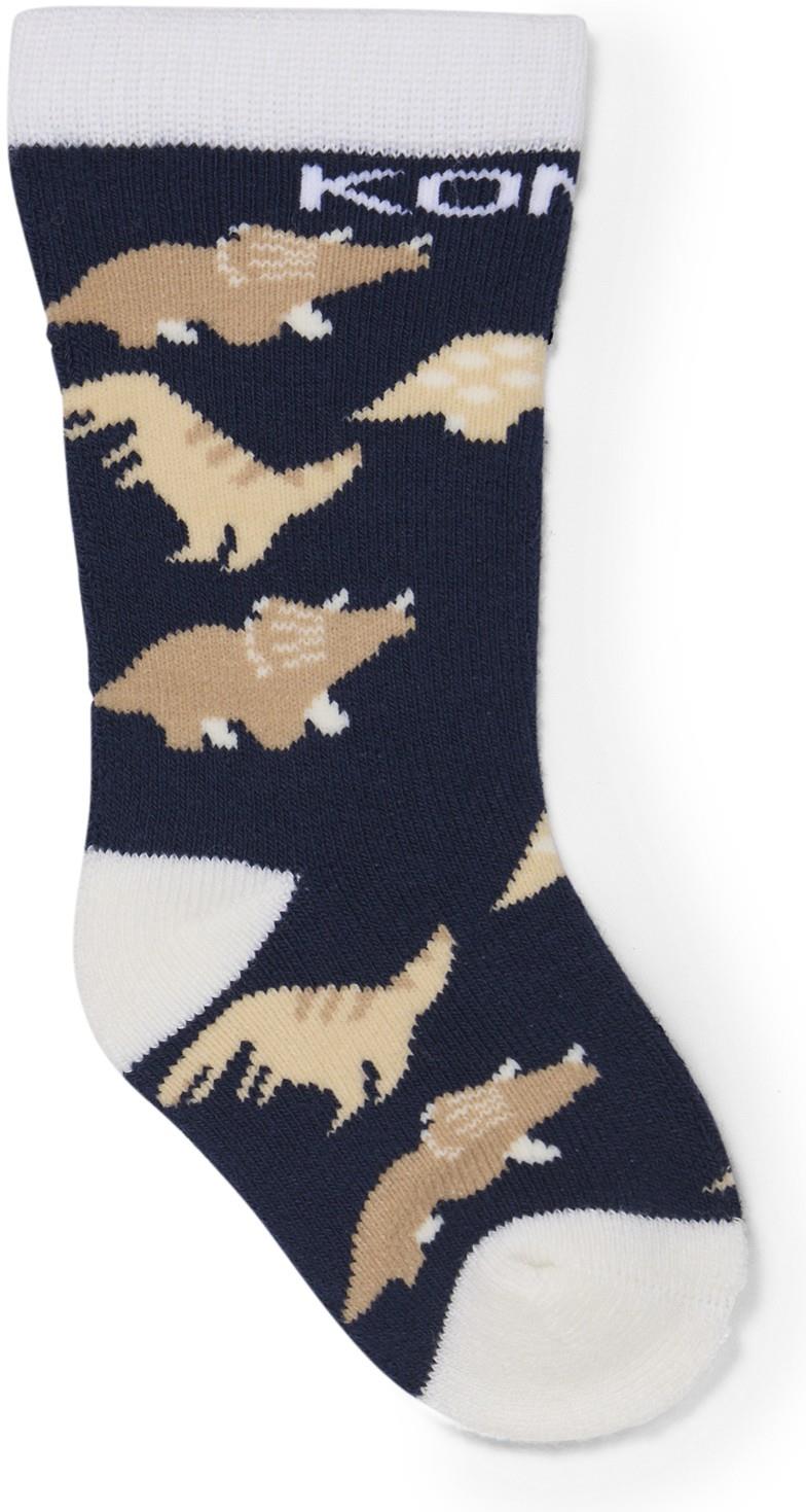 Adorable Socks - Infant - navy dinosaur 1