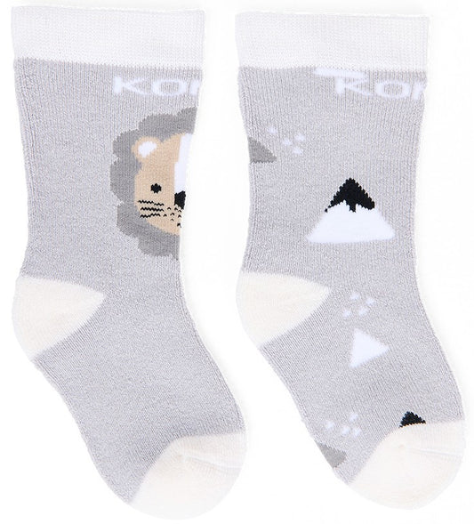 Adorable Twin Pack Socks - Infant - light baby peaks 1