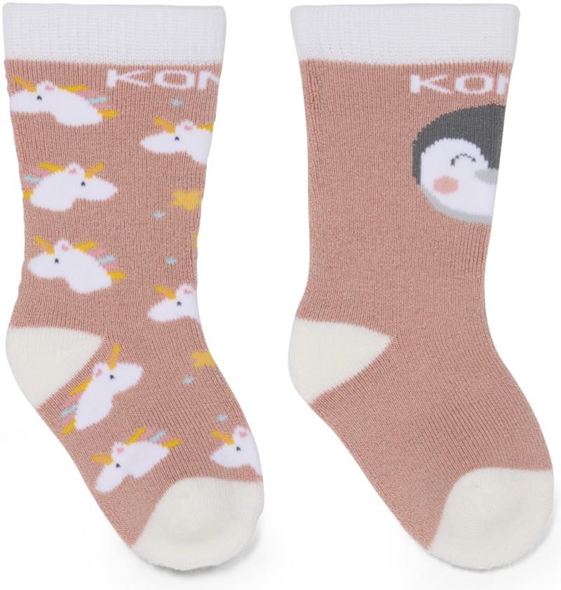Adorable Twin Pack Socks - Infant - starry unicorn 1