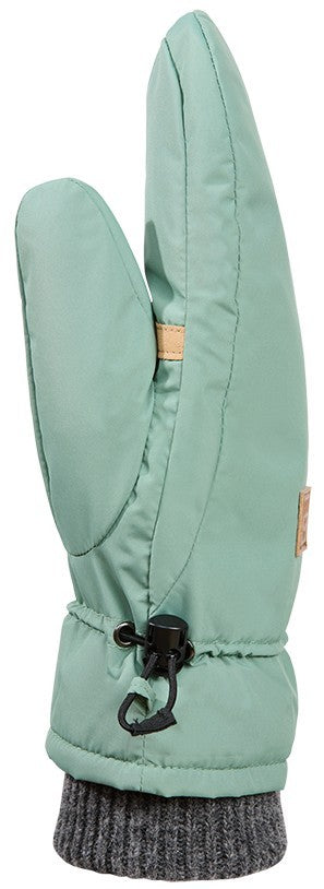 Aurora Mitts - Womens - moss 1