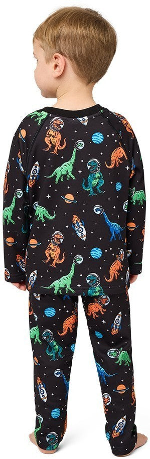 B3 Velvet Fleece Set - Children - astro dino 1