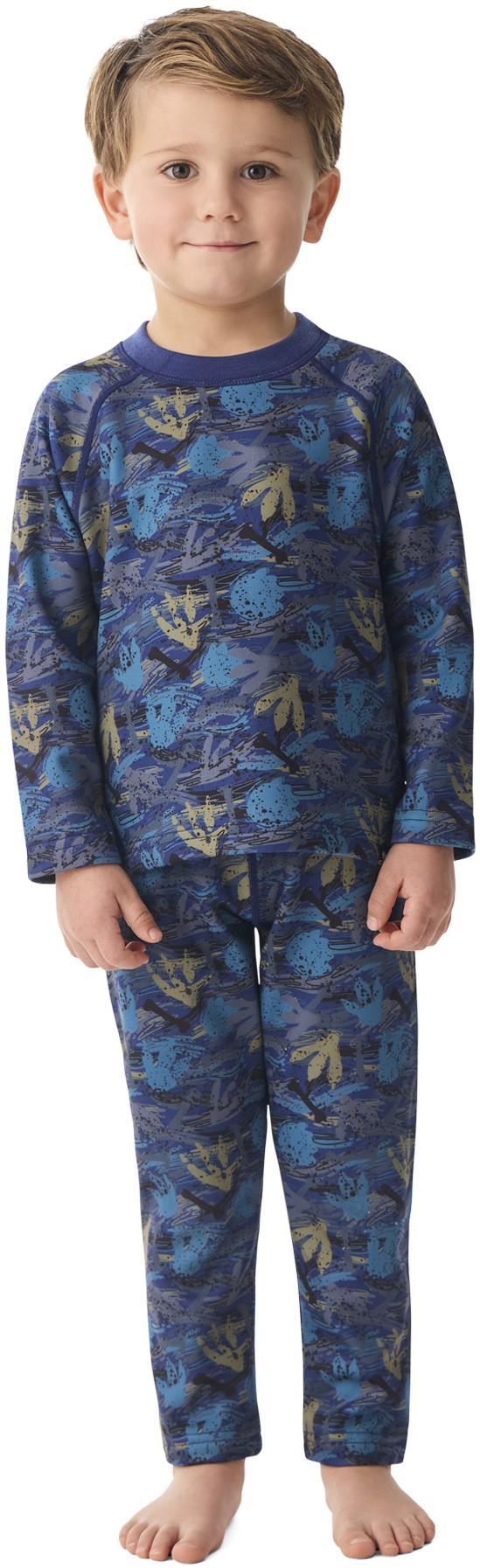 B3 Velvet Fleece Set - Children - dino footprint 1