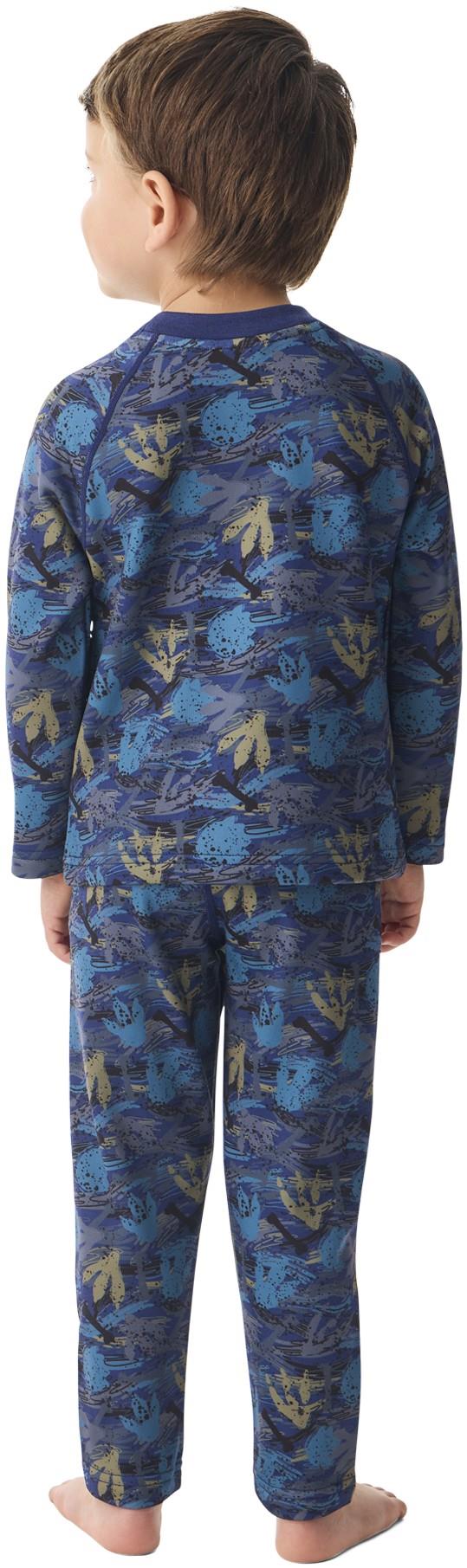 B3 Velvet Fleece Set - Children - dino footprint 1