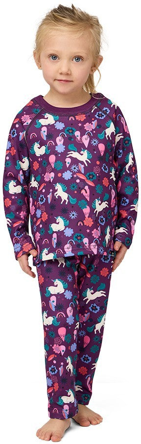 B3 Velvet Fleece Set - Children - unicorn rainbow 1