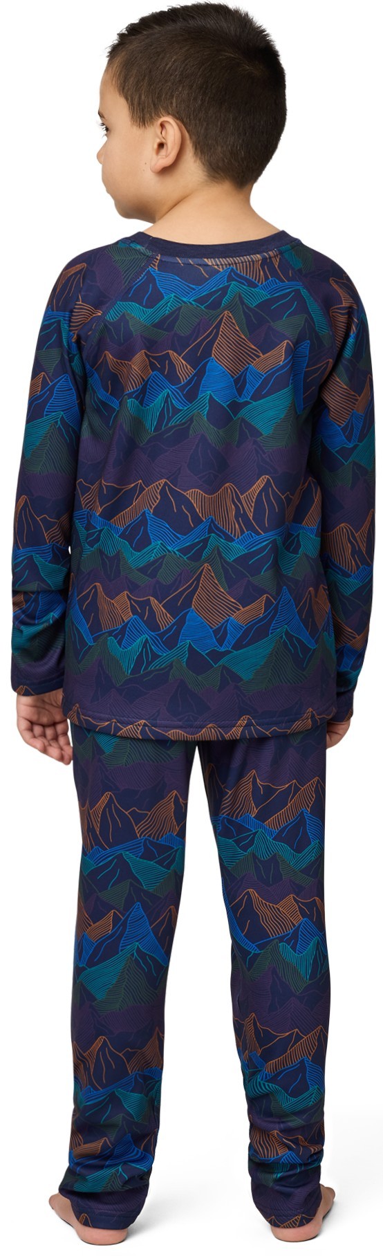 B3 Velvet Fleece Set - Junior - blue peak line 1