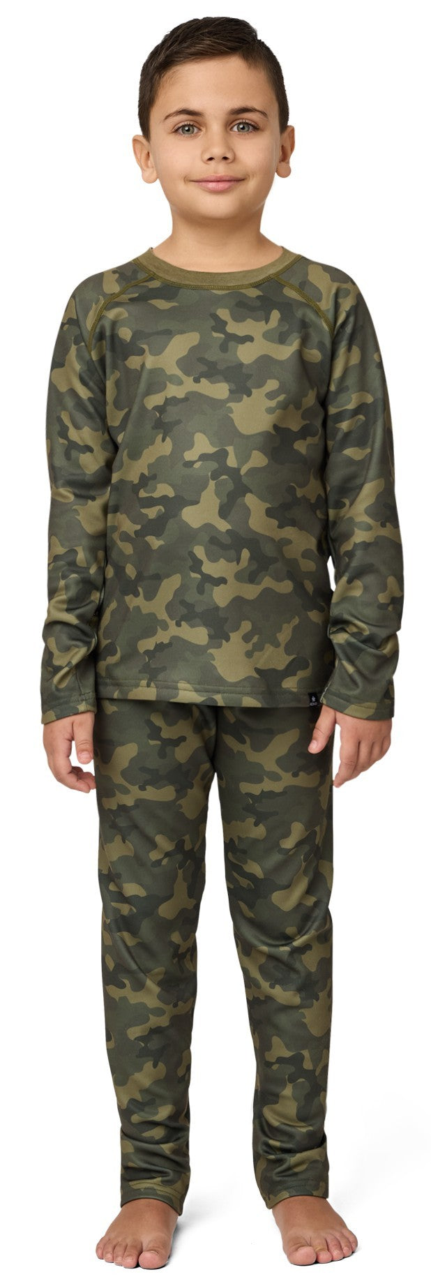 B3 Velvet Fleece Set - Junior - mini khaki liquid camo 1