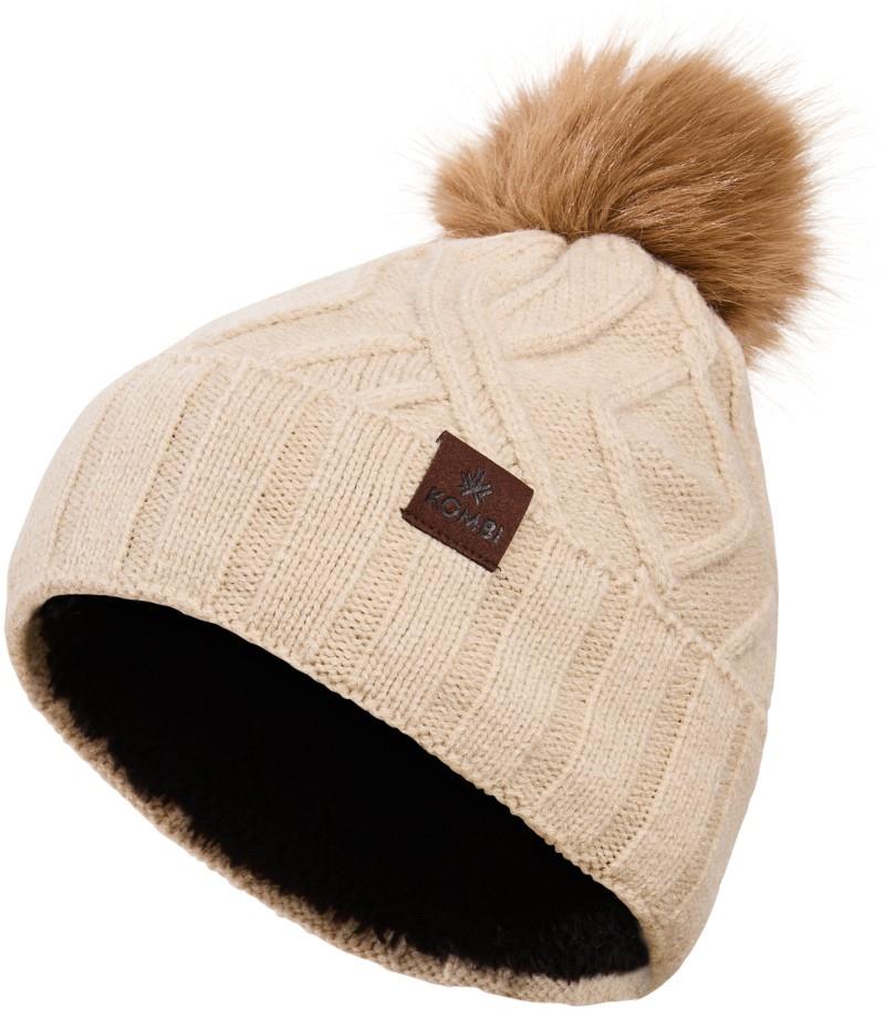 Cable Beanie - Womens - oxford tan 1
