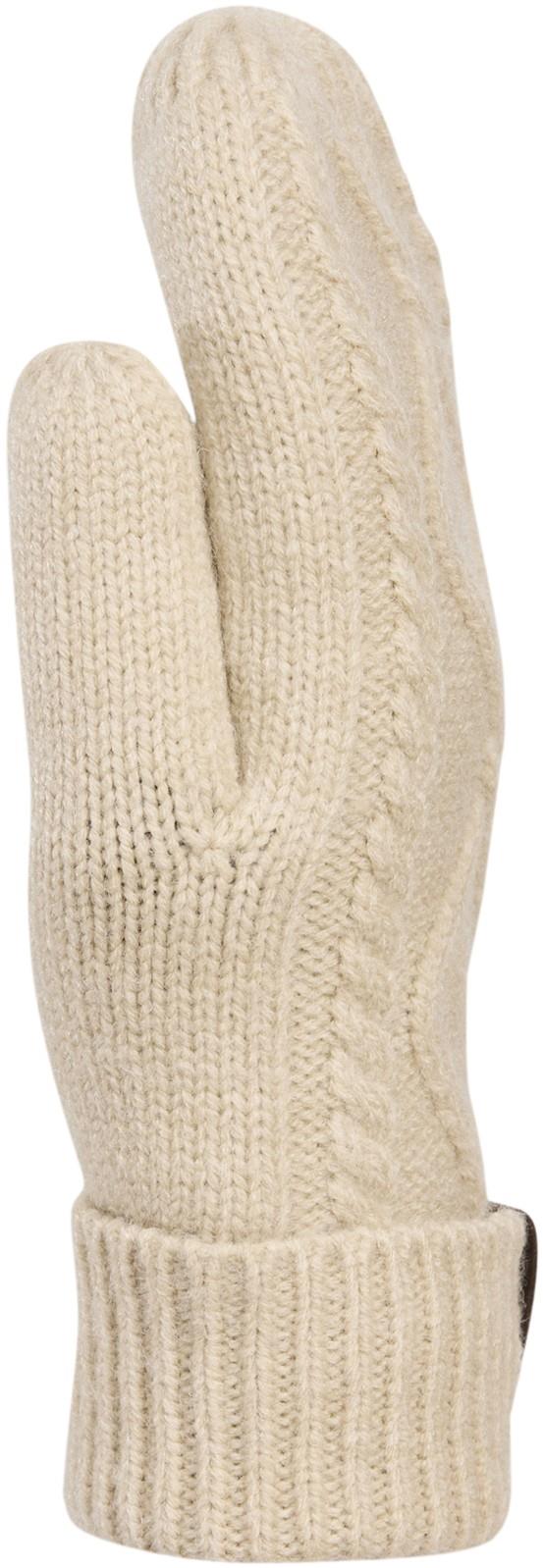 Cable Mitts - Womens - oxford tan 1