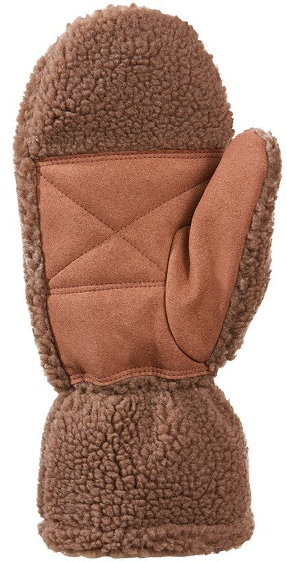 Camila Mitts - Womens - brown oak 1