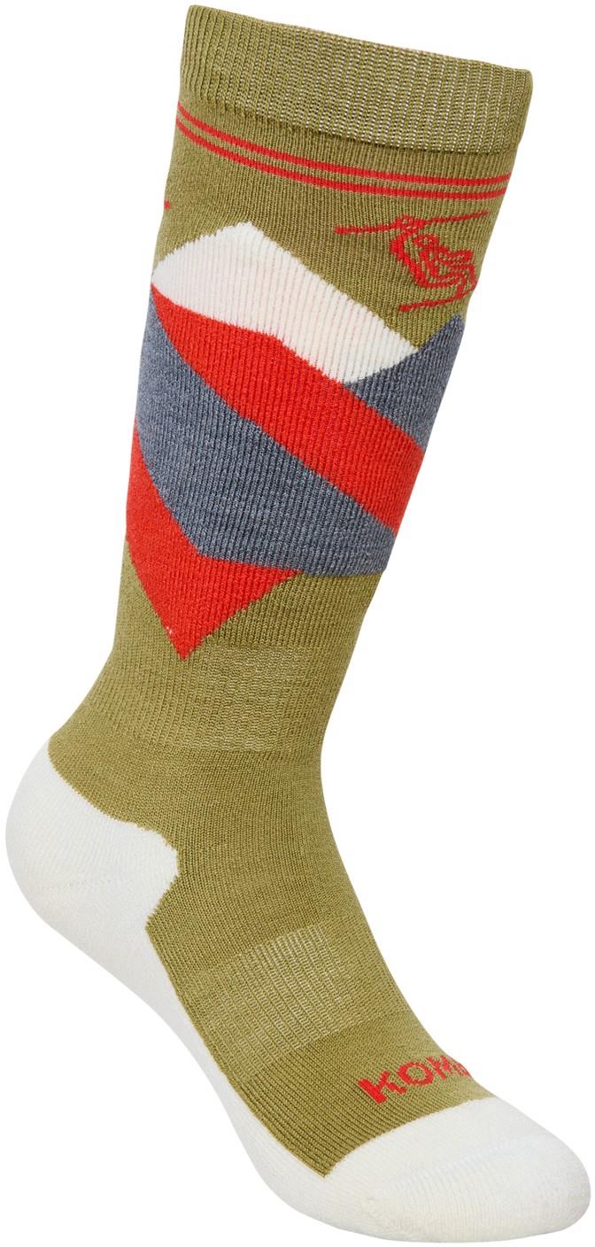 Chairlift OTC Socks - Junior - fern 1