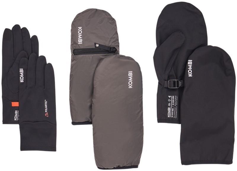 Climate Series Mitts System - charcoal 1