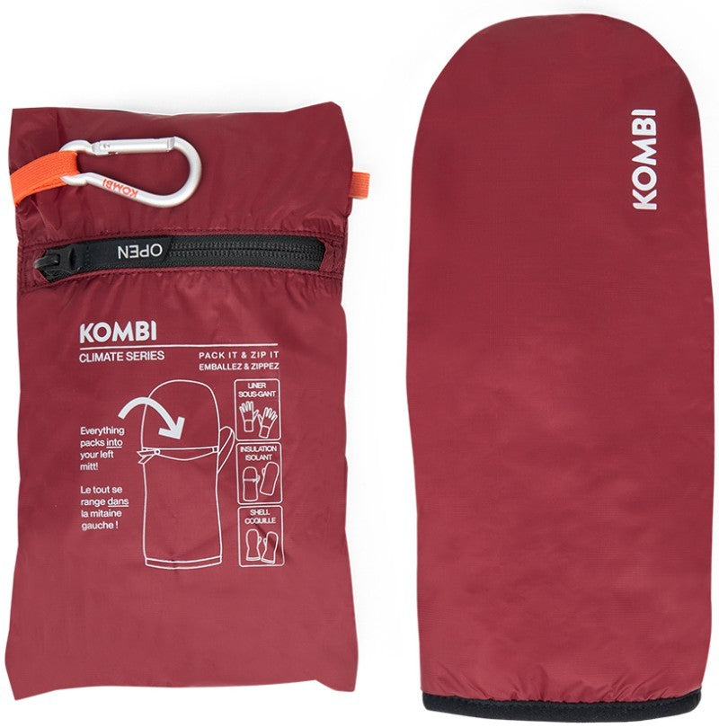 Climate Warm 2.0 Mitts - mahogany 1