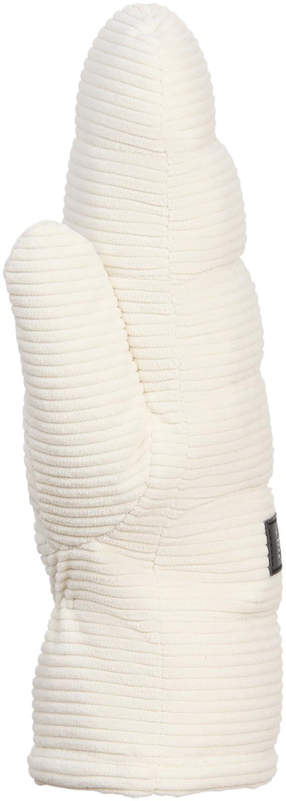 Corduroy Mitts - Womens - cream 1