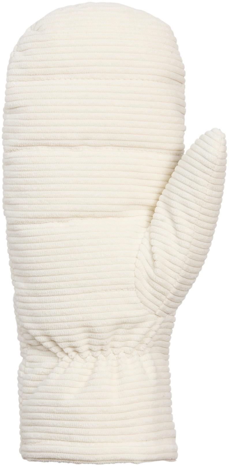 Corduroy Mitts - Womens - cream 1