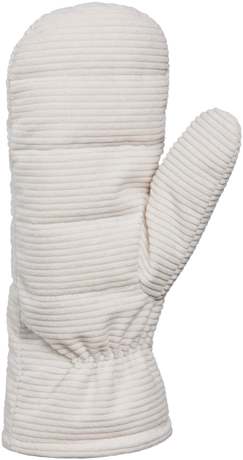 Corduroy Mitts - Womens - moonstone 1