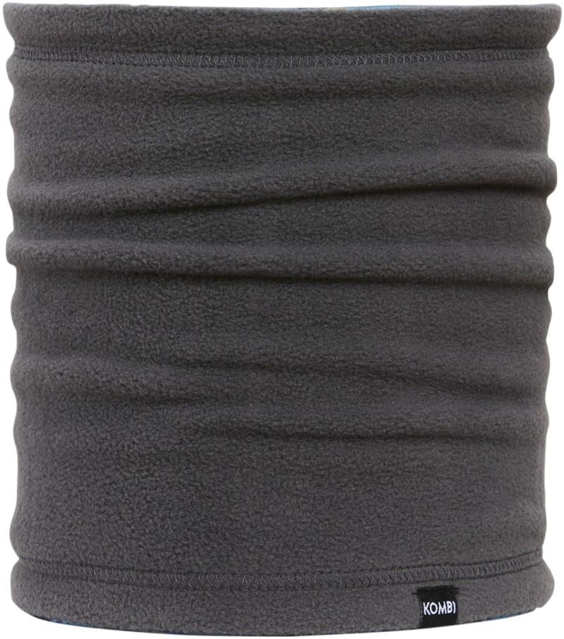 Cozy Fleece Reversible Neckwarmer - Junior - dino footprint 1