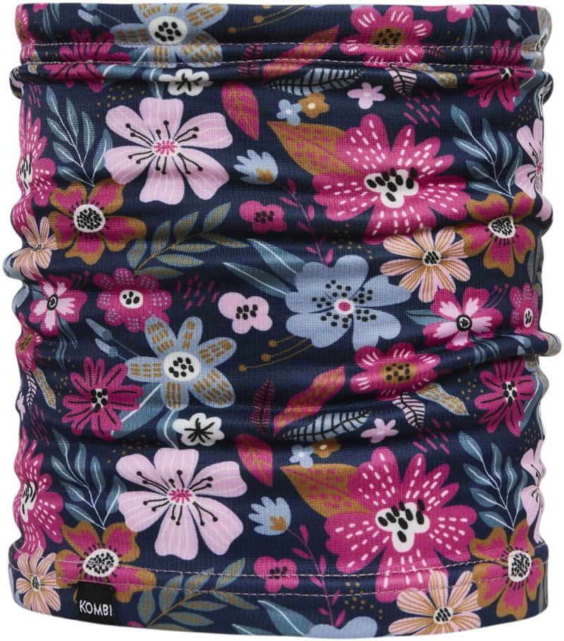 Cozy Fleece Reversible Neckwarmer - Junior - flower blossom 1