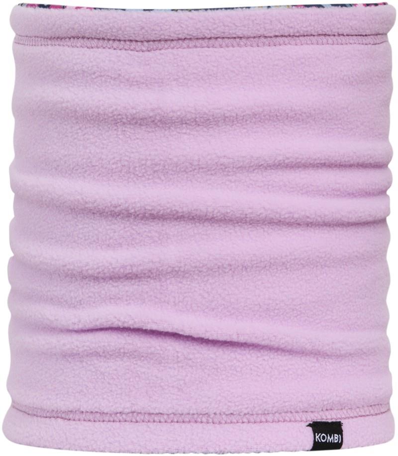 Cozy Fleece Reversible Neckwarmer - Junior - flower blossom 1