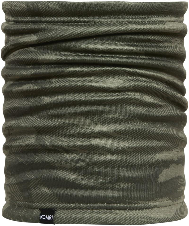 Cozy Fleece Reversible Neckwarmer - linear camo 1